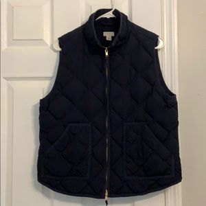 J Crew quilted vest